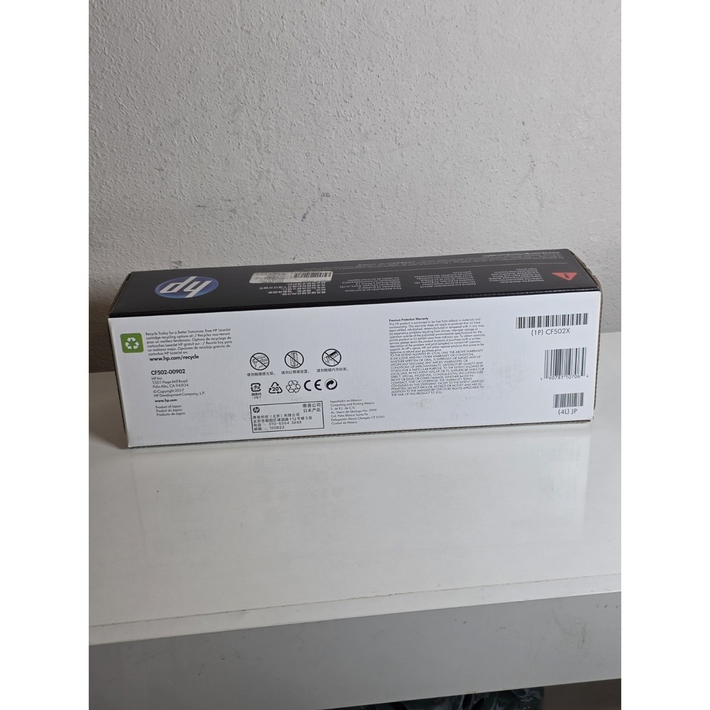 GENUINE HP 202x High Yield Toner LaserJet Pro M254 M281 Printer - CF502X YELLOW - Picture 4 of 5
